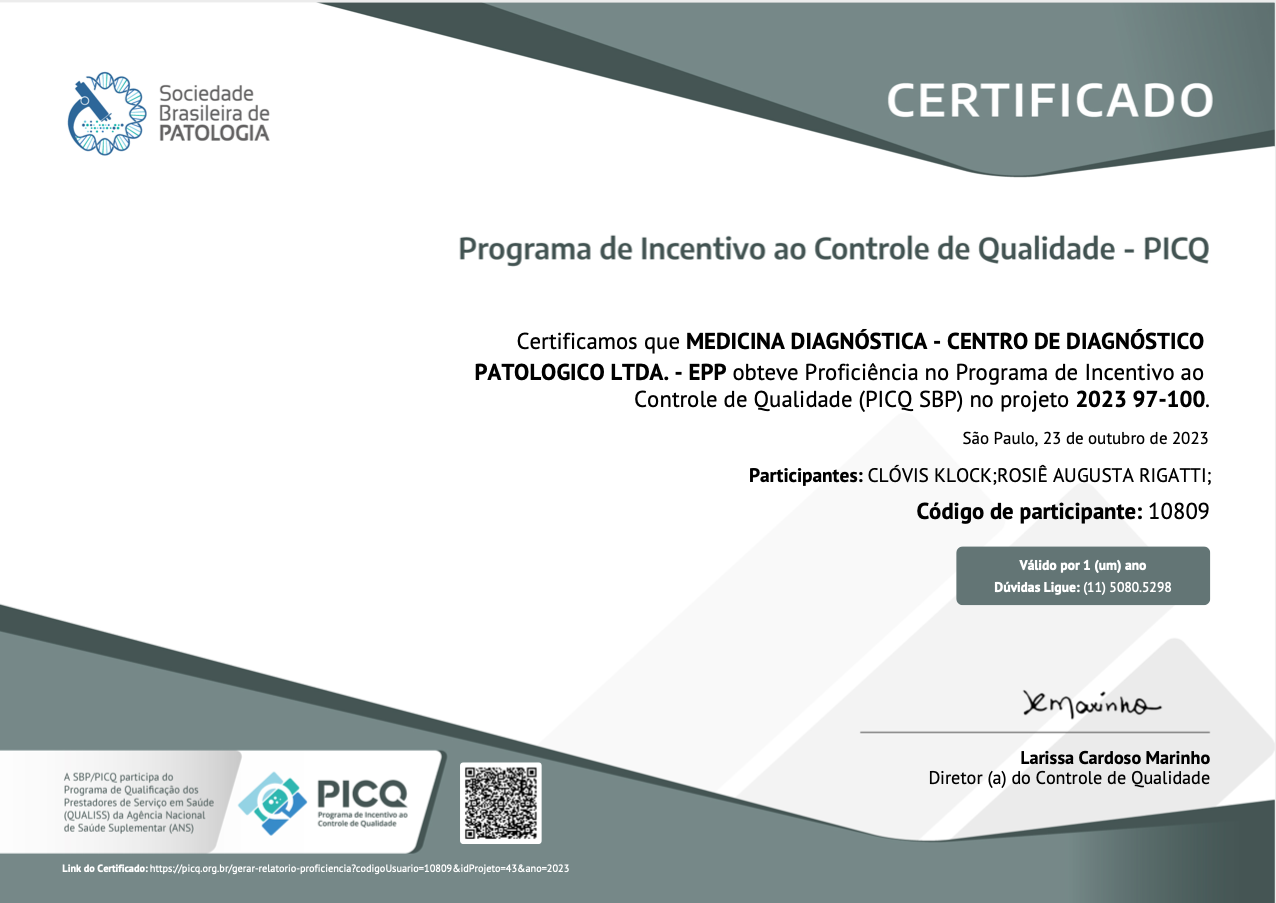 certificado